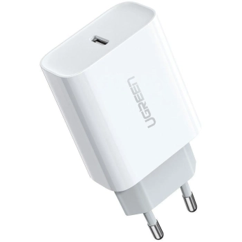 Купить Зарядное устройство Ugreen CD137 20W USB-C PD White (60450) - фото 1