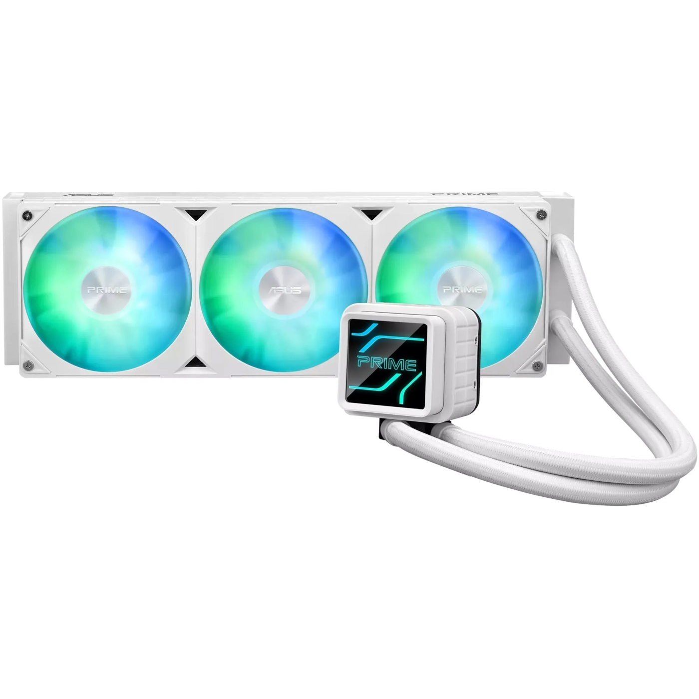 Купить Система водяного охлаждения Asus Prime LC 360 ARGB LCD White (90RC0102-B0EAY0) - фото 2