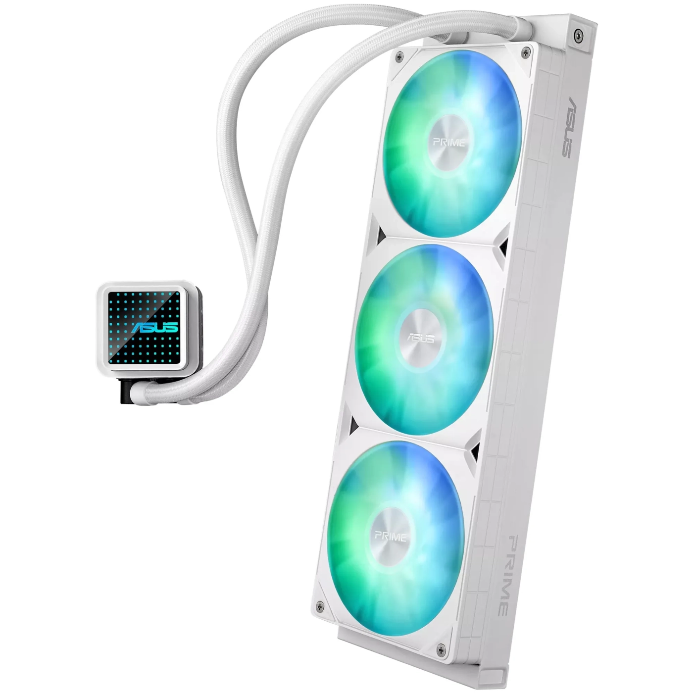 Купить Система водяного охлаждения Asus Prime LC 360 ARGB LCD White (90RC0102-B0EAY0) - фото 4