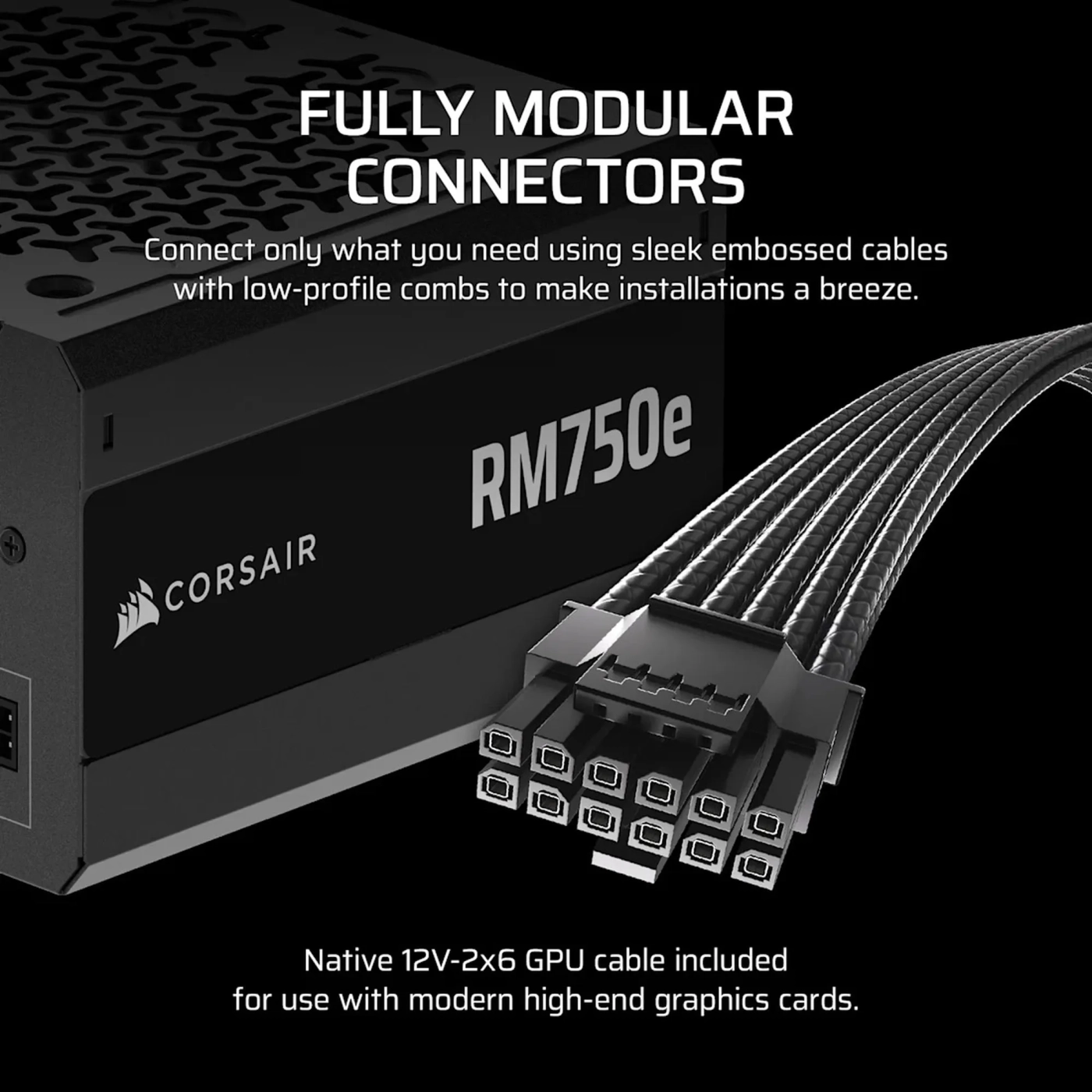 Купити Блок живлення Corsair RM750e 750W 80+ Gold (CP-9020295-EU) - фото 7