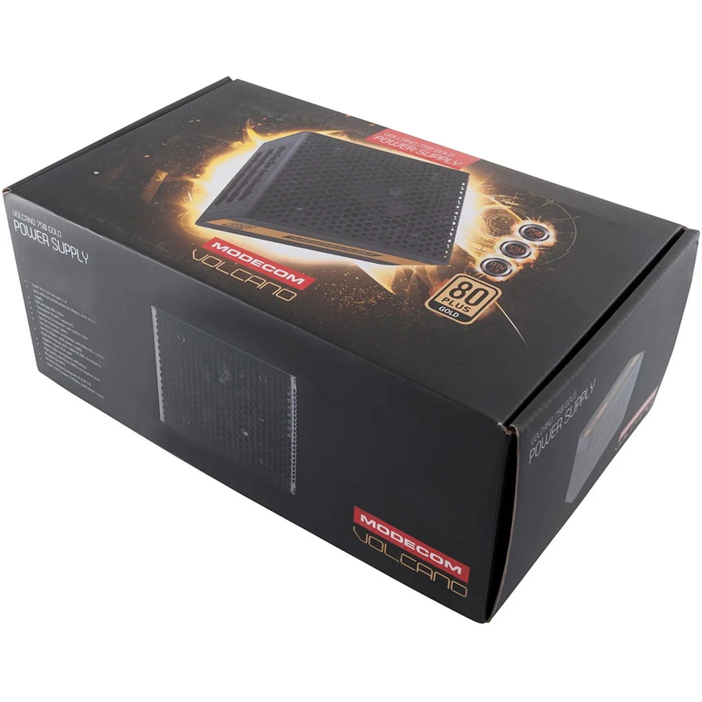 Купить Блок питания Modecom Volcano 750W 80+ Gold (ZAS-MC90-SM-750-ATX-VOLCA) - фото 7