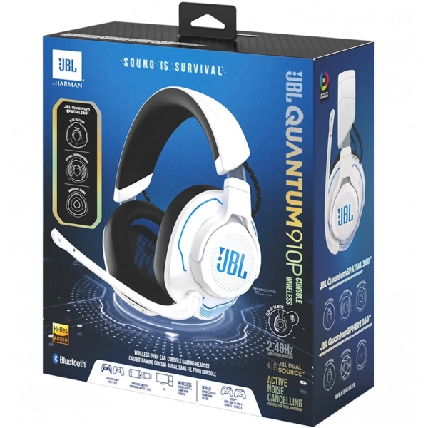 Купити Навушники JBL Quantum 910P Wireless for PS White (JBLQ910PWLWHTBLU) - фото 14