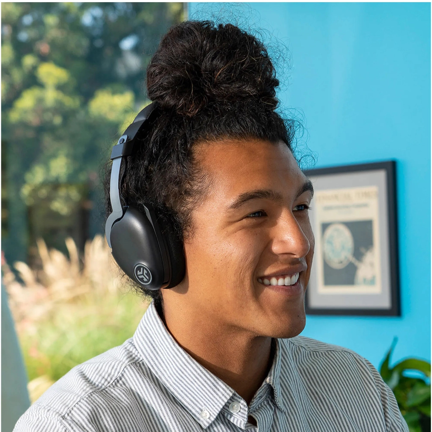 Купить Наушники Jlab JBuds Work Wireless Black (IEUHBJBUDSWORKRBLK4) - фото 6
