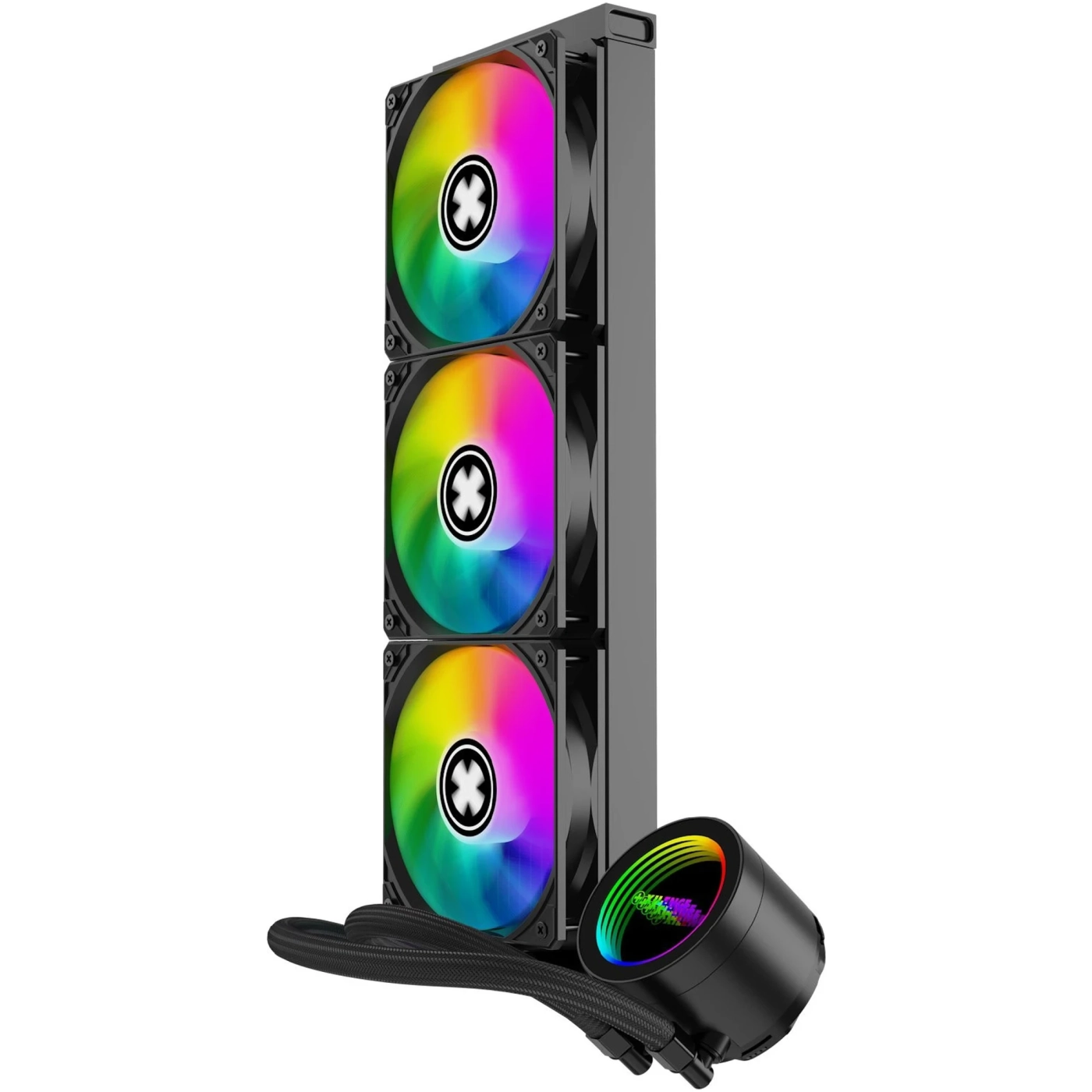 Купити Система водяного охолодження Xilence LQ Gaming LQ360G.ARGB Black (XC997) - фото 7