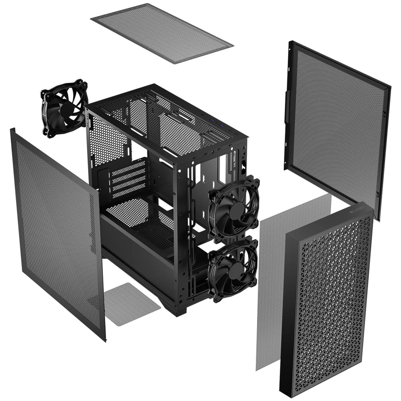 Купить Корпус Logic Concept Dart Pro Mini Black (AM-DART-PRO-0000-10) - фото 5