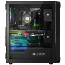 Купить Корпус Logic Concept Portos ARGB Midi Black (AT-PORTOS-10-0000000-0002) - фото 6