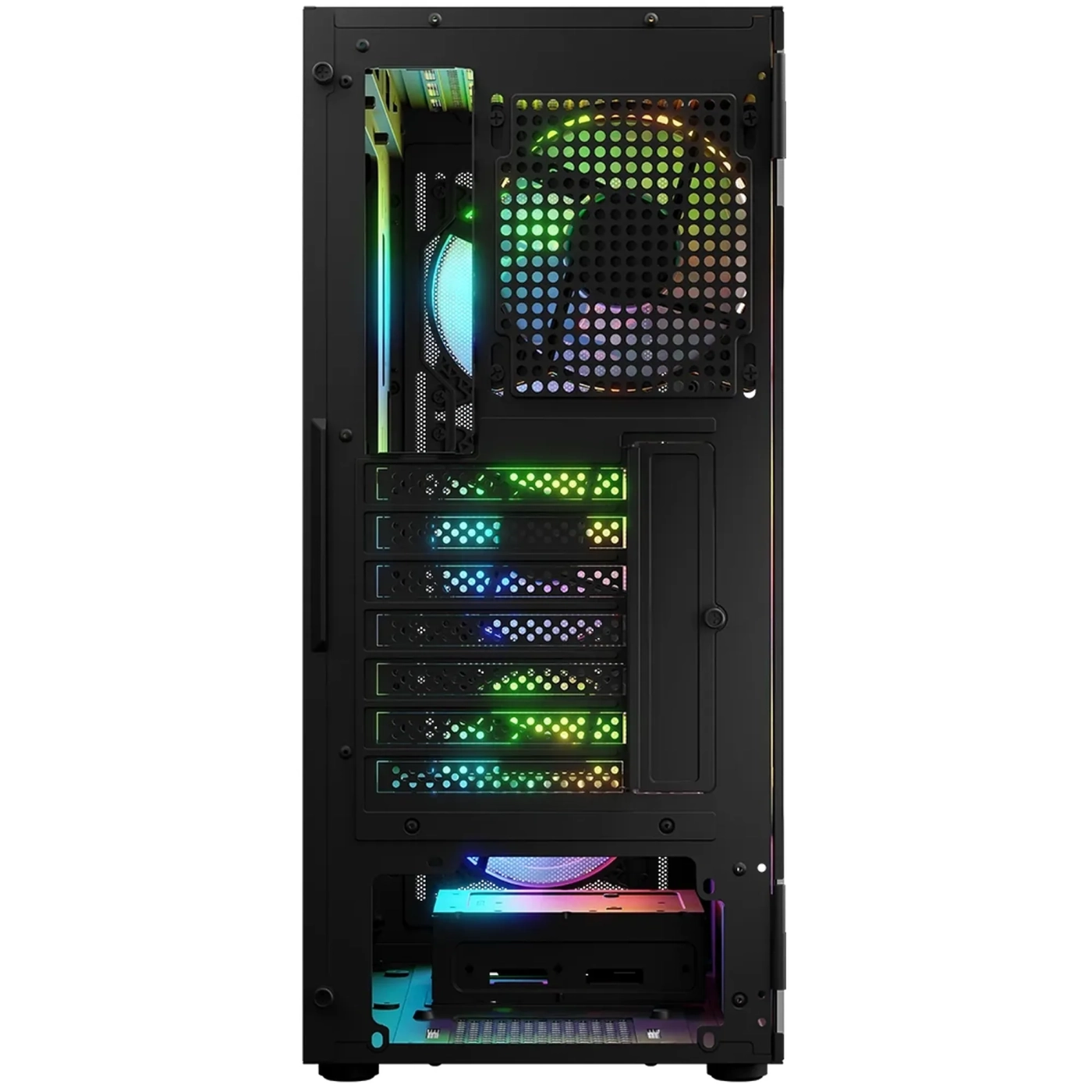 Купить Корпус Logic Concept Portos ARGB Midi Black (AT-PORTOS-10-0000000-0002) - фото 8