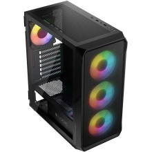 Купить Корпус Logic Concept Portos ARGB Midi Black (AT-PORTOS-10-0000000-0002) - фото 10