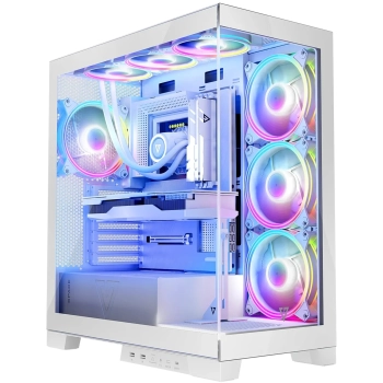 Купить Корпус Modecom Volcano Space Apex ARGB Midi White (AT-SPACE-PG-20-000000-000) - фото 1
