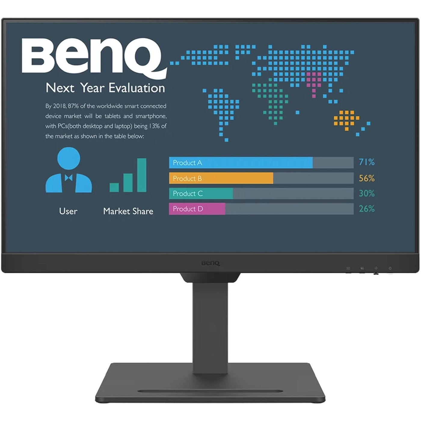 Купити Монітор 24" BenQ BL2490T (9H.LMHLJ.LBE) - фото 1