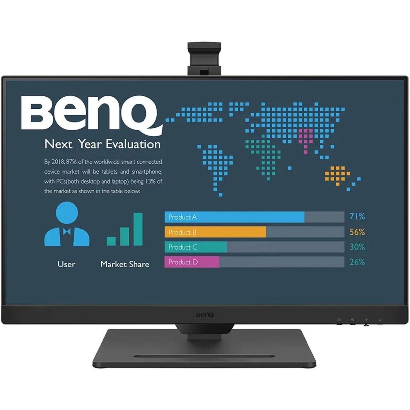 Купити Монітор 24" BenQ BL2490T (9H.LMHLJ.LBE) - фото 4