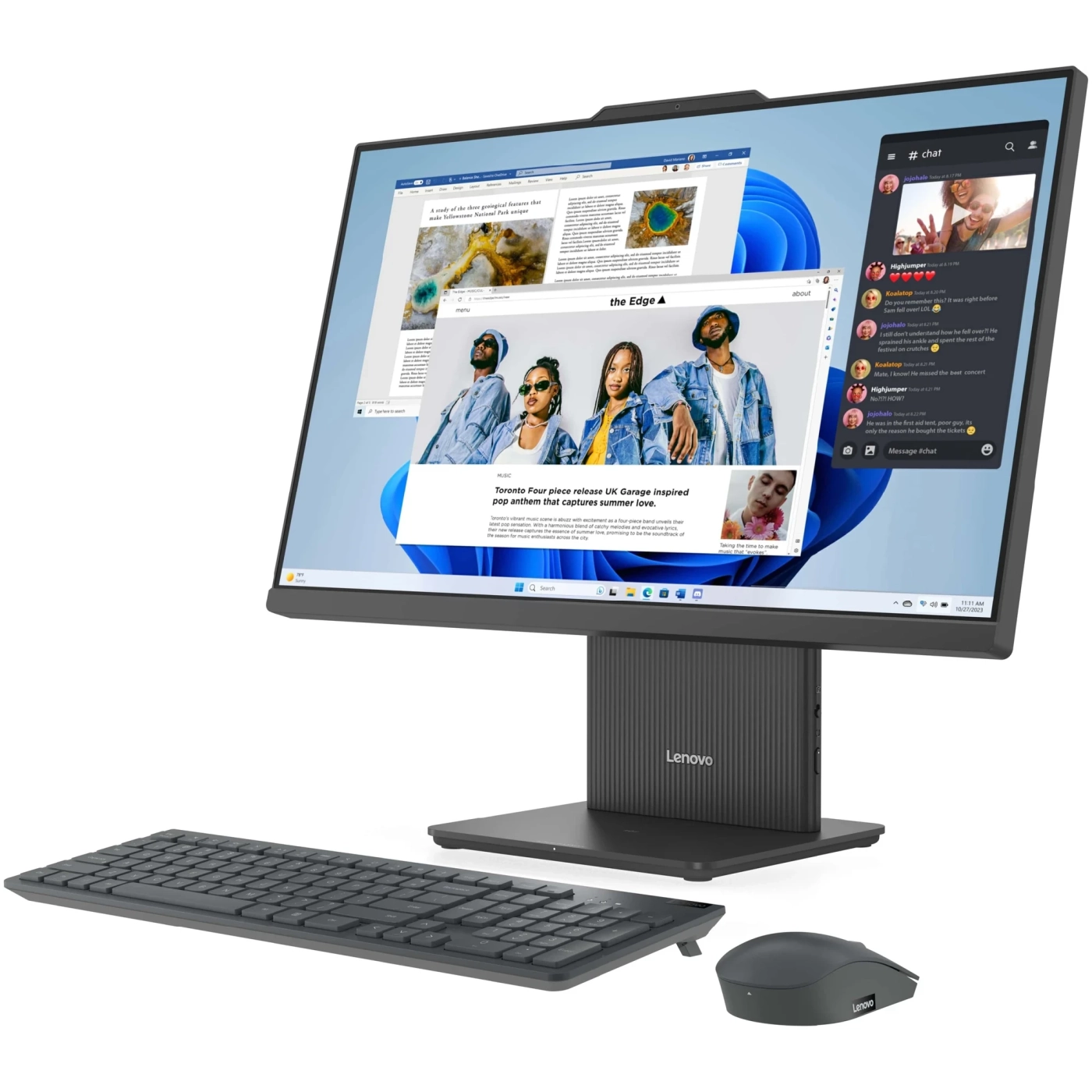 Купить Моноблок Lenovo IdeaCentre AiO 24IRH9 (F0HN008XUO) - фото 3