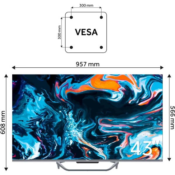 Купить Телевизор Haier H43Q800UX - фото 8
