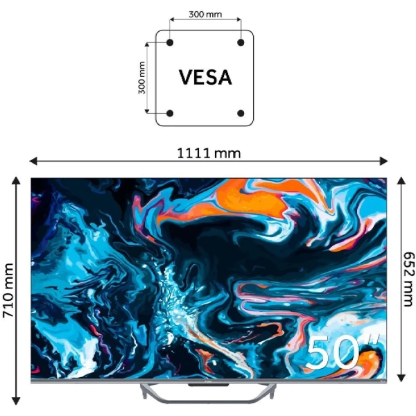 Купить Телевизор Haier H50Q800UX - фото 8