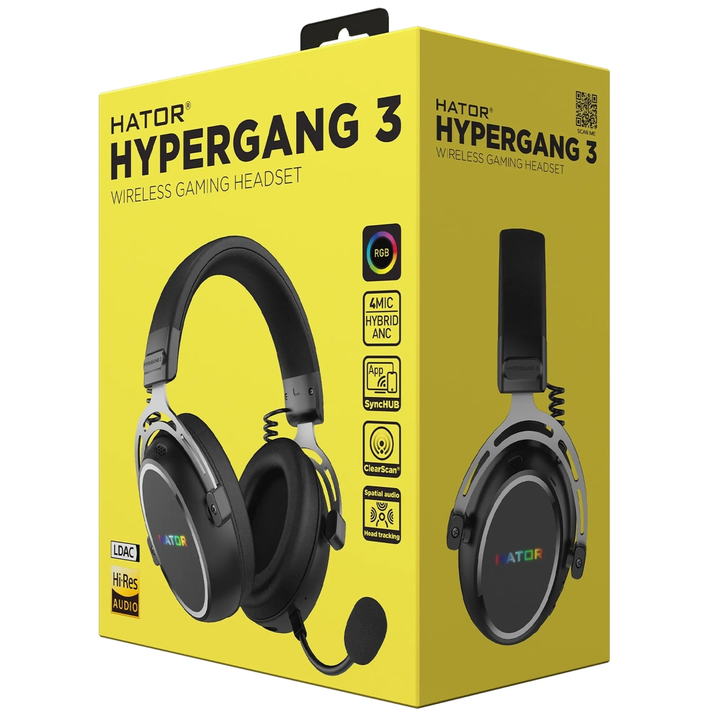 Купити Навушники Hator Hypergang 3 Wireless Black (ESH55) - фото 6