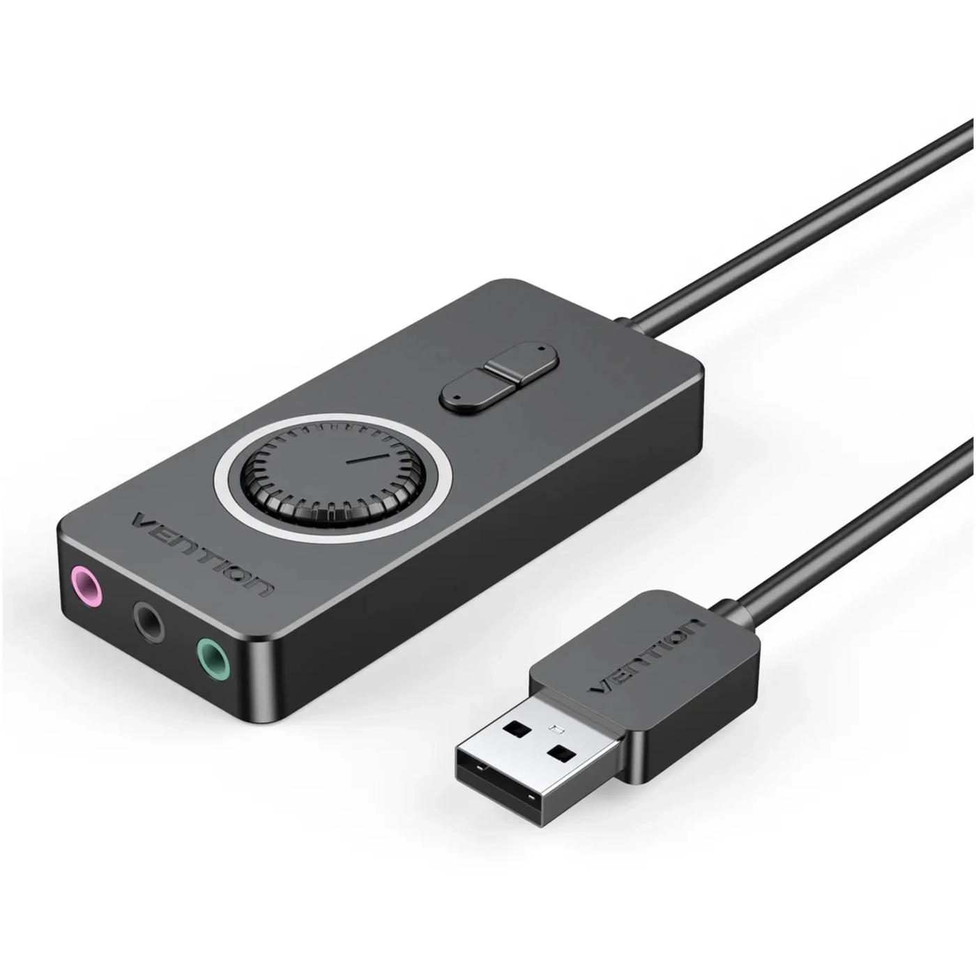 Купить Звуковая карта Vention External Stereo with Volume Control (CDRBB) - фото 1