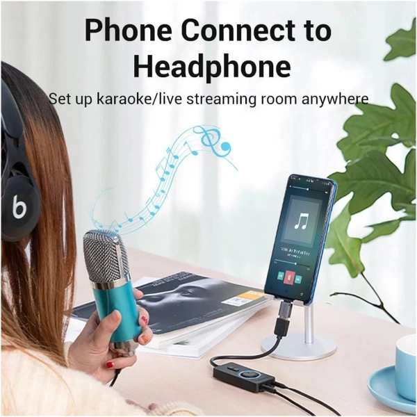 Купить Звуковая карта Vention External Stereo with Volume Control (CDRBB) - фото 10
