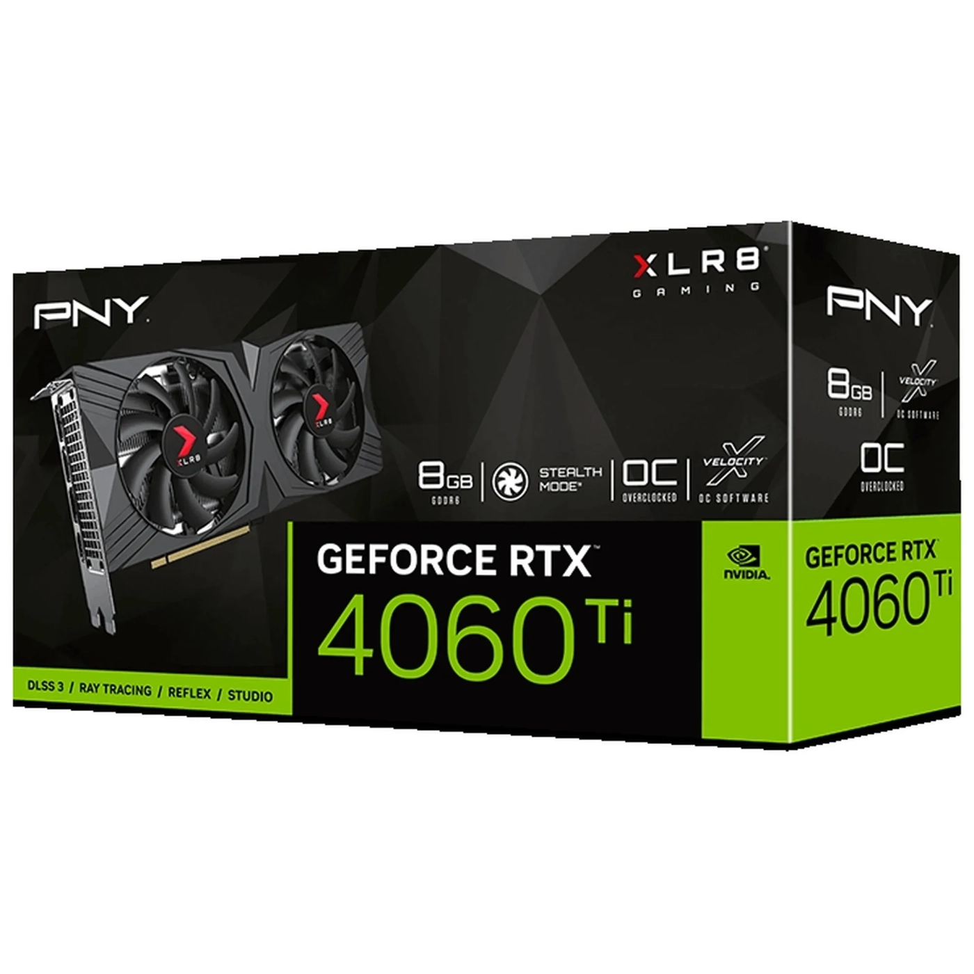Купити Відеокарта PNY RTX 4060 Ti 8GB Verto Overclocked Dual Fan (VCG4060T8DFXPB1-O) - фото 10