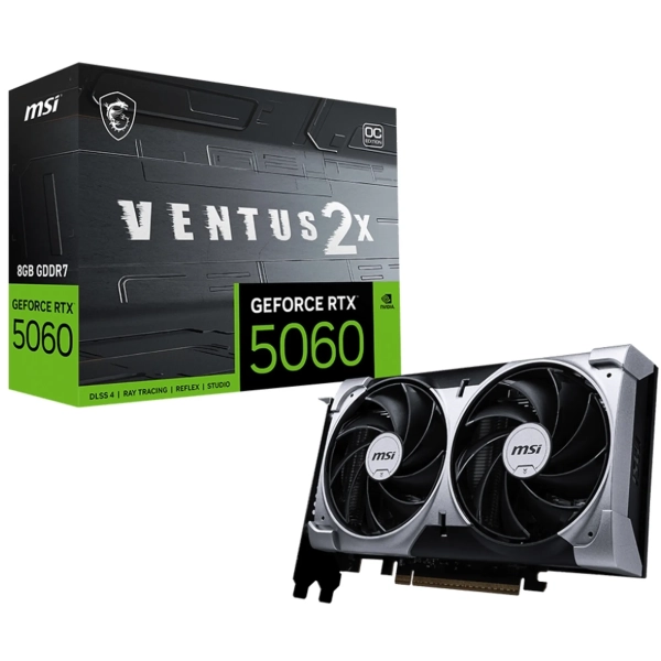 Купить Видеокарта MSI GeForce RTX 5060 8G Ventus 2X OC (G5060-8V2C) - фото 5