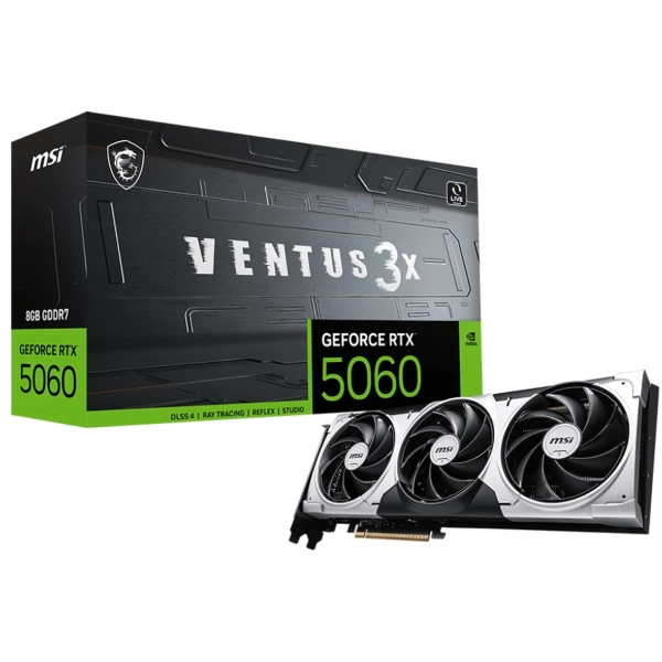 Купить Видеокарта MSI GeForce RTX 5060 8G Ventus 3X (G5060-8V3) - фото 5