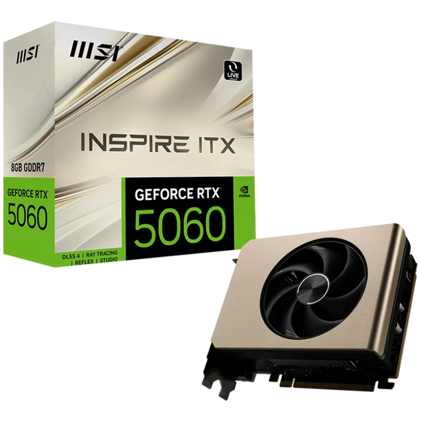Купить Видеокарта MSI GeForce RTX 5060 8G Inspire ITX (G5060-8II) - фото 5