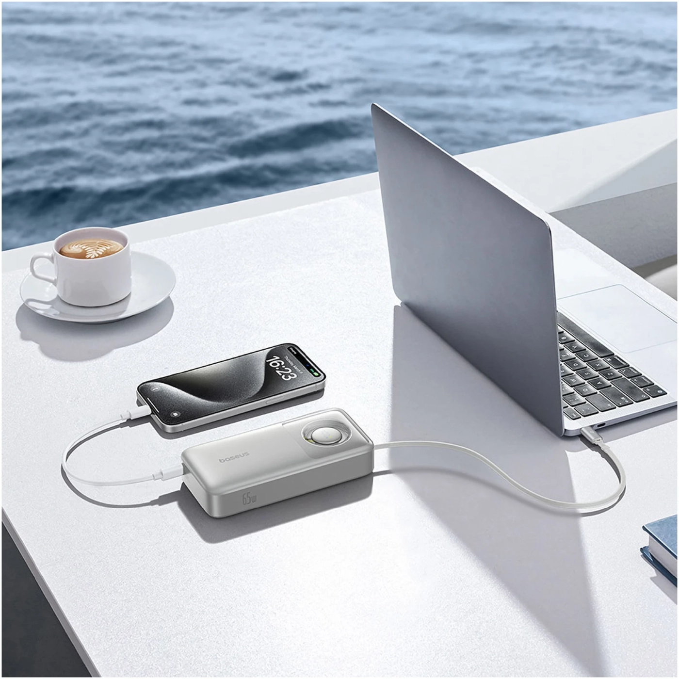 Купити Павербанк УМБ Baseus Free2Pull 20000mAh 65W Grey (P10073700843-00) - фото 9