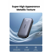 Купити Павербанк УМБ Ugreen PB502 10000mAh 30W Gray (25185) - фото 7