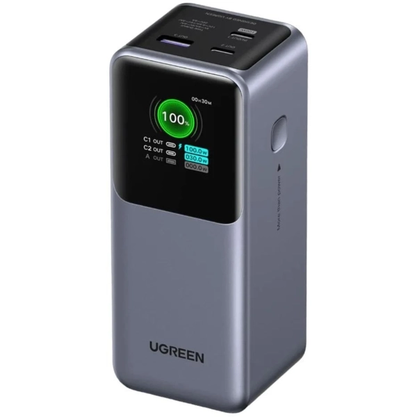 Купить Павербанк УМБ Ugreen PB721 20000mAh 130W Gray (35524B) - фото 1