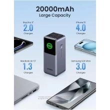 Купить Павербанк УМБ Ugreen PB721 20000mAh 130W Gray (35524B) - фото 7