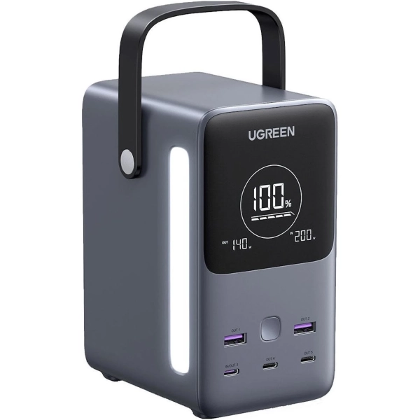 Купити Павербанк УМБ Ugreen PB770 48000mAh 300W Gray (25286) - фото 1