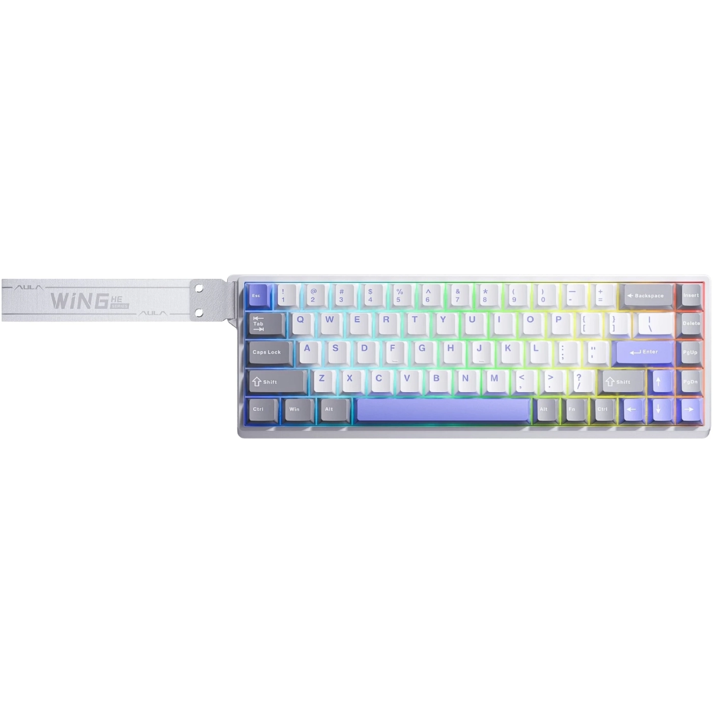 Купить Клавиатура Aula WIN68 HE Max Magnetic Switch Grey (6978080504081) - фото 1