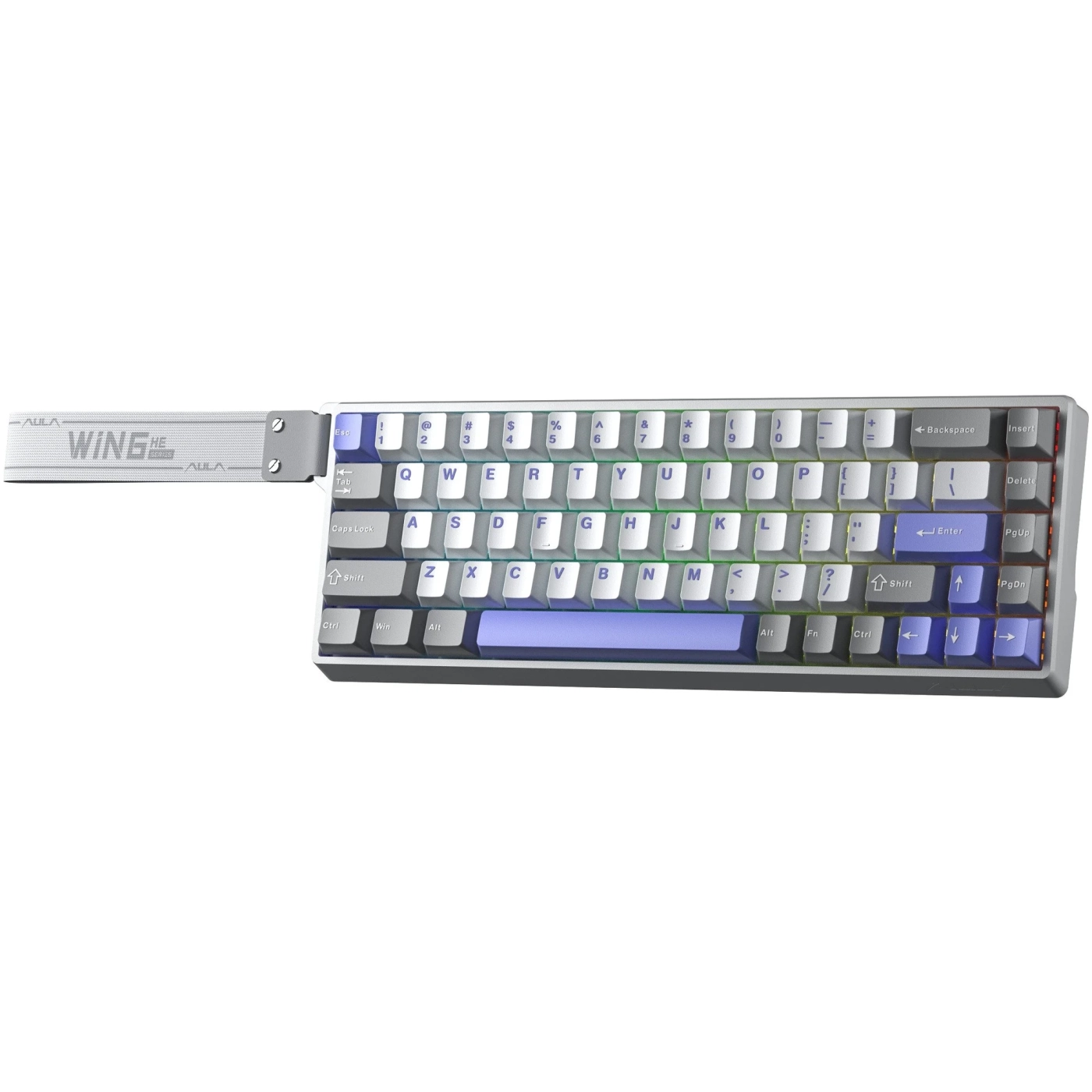 Купить Клавиатура Aula WIN68 HE Max Magnetic Switch Grey (6978080504081) - фото 2