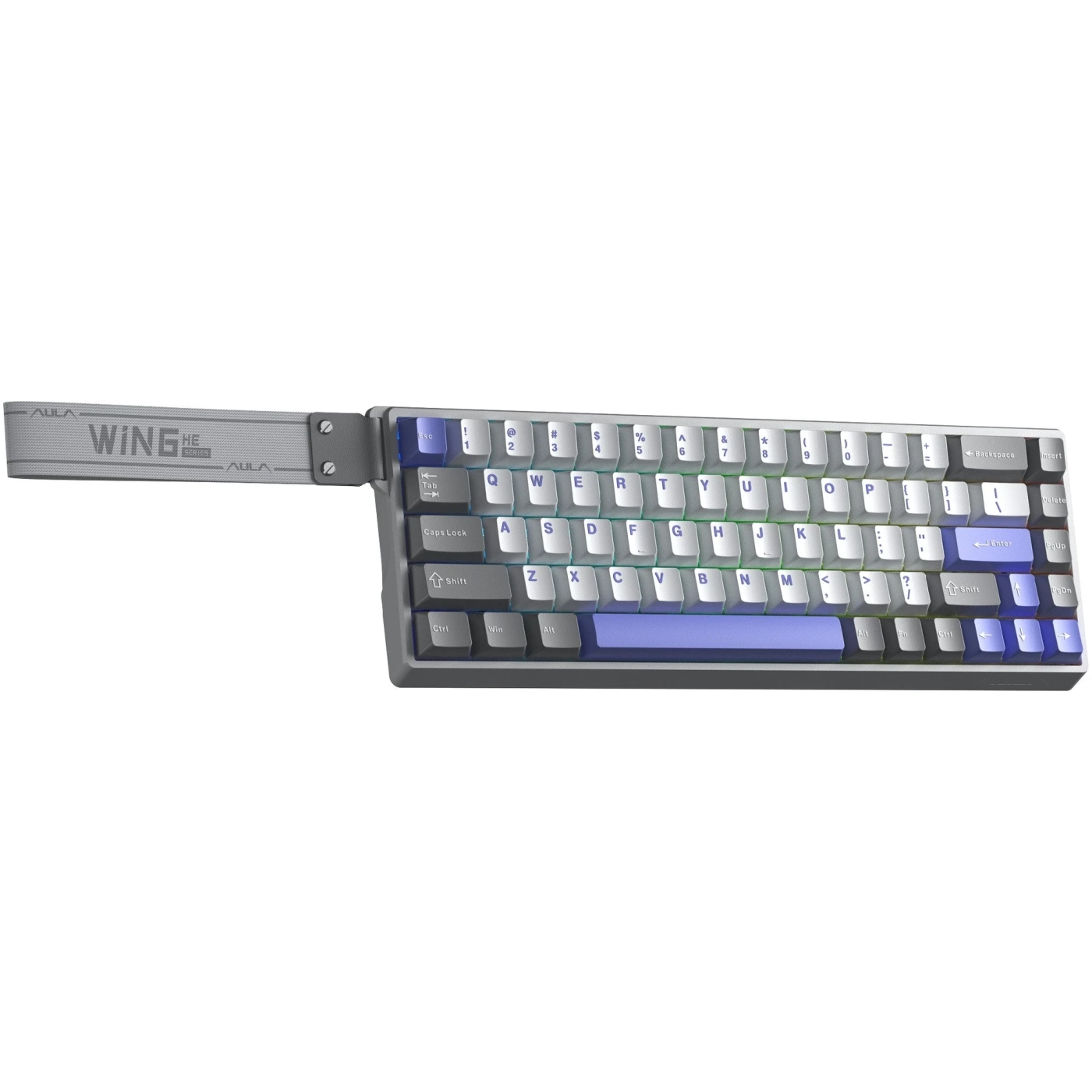 Купить Клавиатура Aula WIN68 HE Max Magnetic Switch Grey (6978080504081) - фото 3
