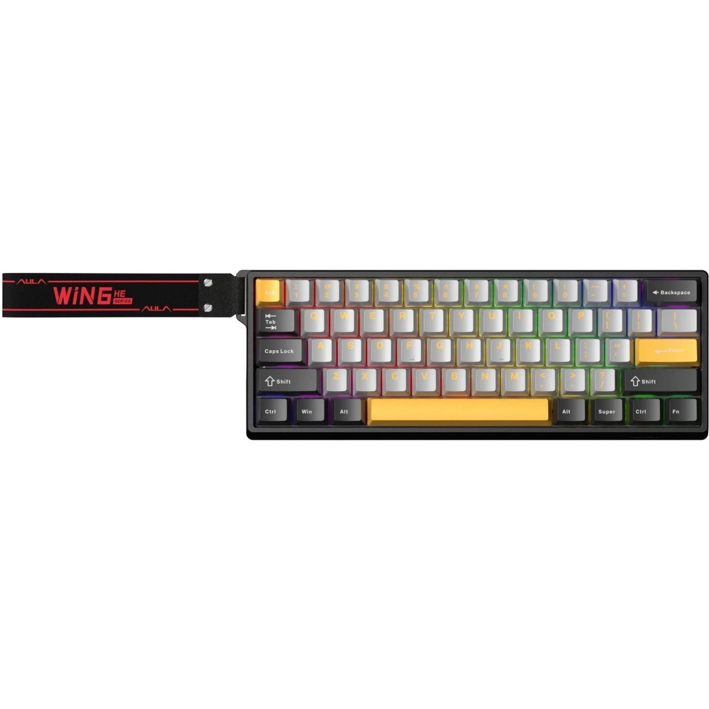 Купить Клавиатура Aula WIN60 HE Max Magnetic Switch Black (6978080504036) - фото 1