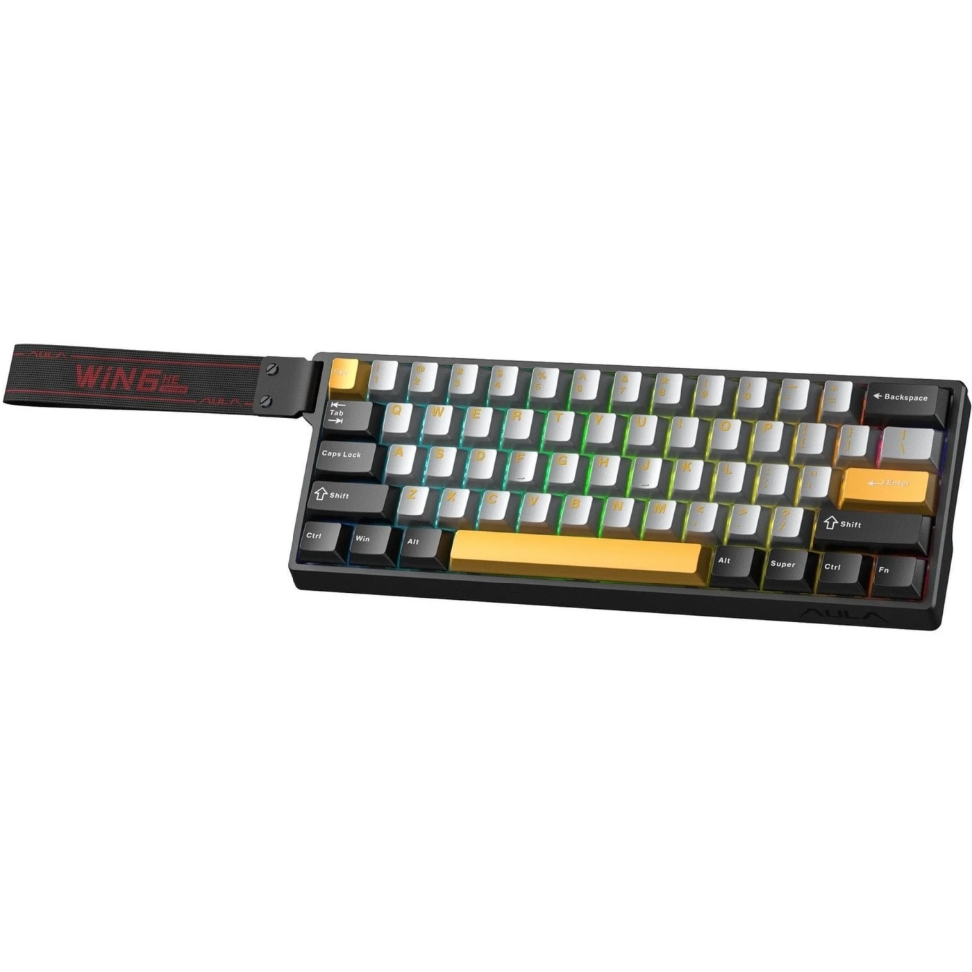 Купить Клавиатура Aula WIN60 HE Max Magnetic Switch Black (6978080504036) - фото 3