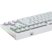 Купить Клавиатура Aula F3032 White keycaps plus 21 Yellow keys White (6948391201757) - фото 3
