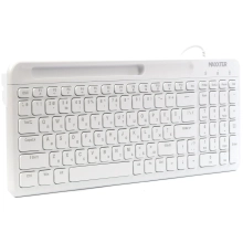 Купити Клавіатура Maxxter KB-01W-UA White - фото 3