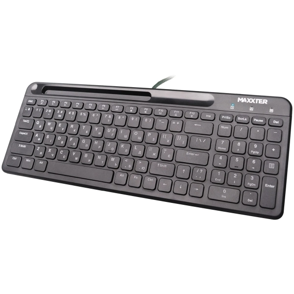 Купить Клавиатура Maxxter KB-01B-U Black - фото 2