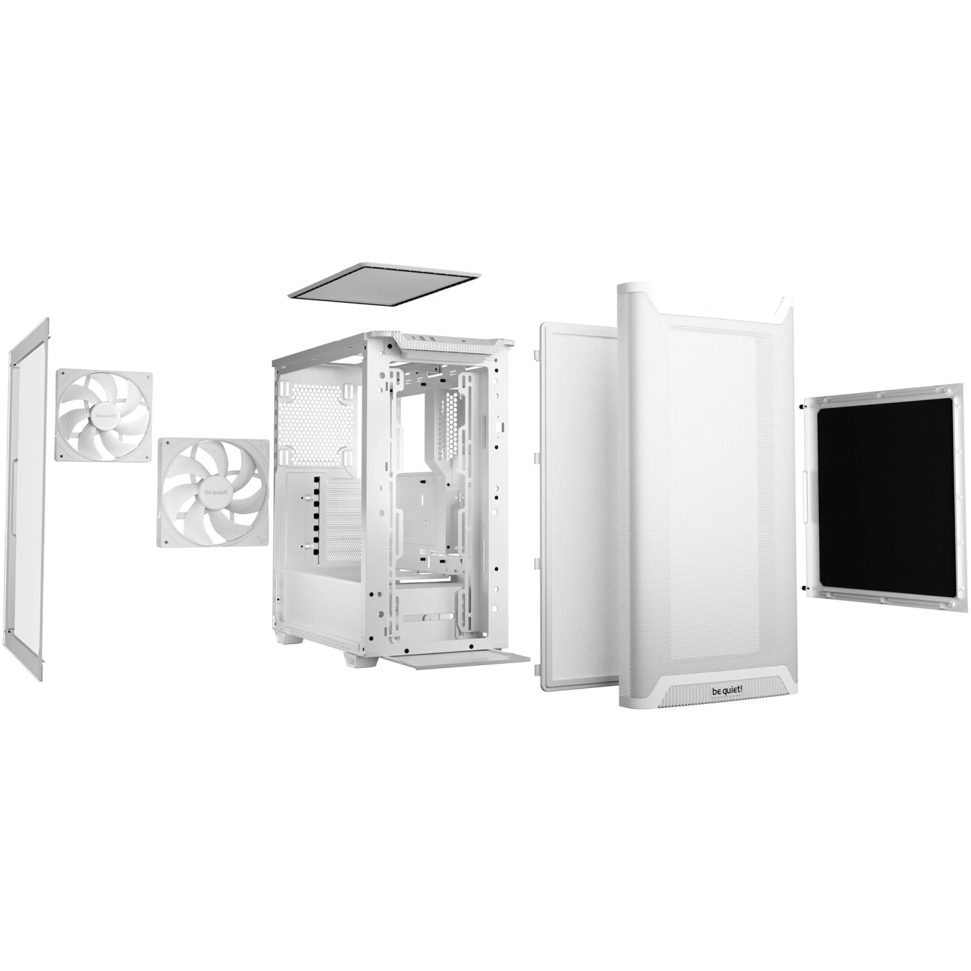 Купить Корпус Be Quiet! Pure Base 501 Airflow White (BGW75) - фото 7