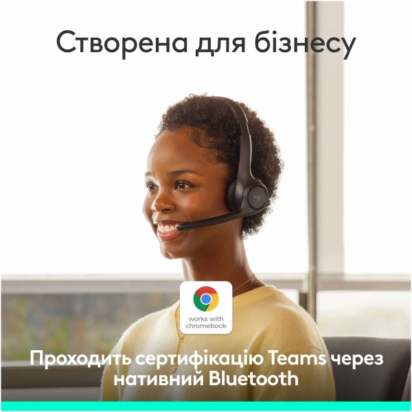 Купити Навушники Logitech Zone 305 for Business Bluetooth Black (981-001458) - фото 6