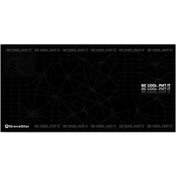 Купить Игровая поверхность GravaStar Gaming Pad XL Black (GSA8_MPD_R_BLK) - фото 1