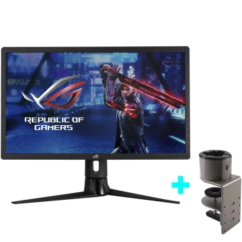 Купити Комплект монітор 27" ASUS ROG Strix XG27UQR + кронштейн ASUS ROG Desk Mount Kit ACL01 (90LM05A0-B02370_ACL01) - фото 1