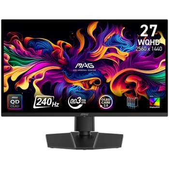 Купить Монитор 27" MSI MAG 271QP QD-OLED X24 - фото 1