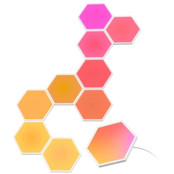 Купити Набір світильників настінних Govee H6061 Glide Hexa Light Panels 10pcs RGB White (B6061301) - фото 1