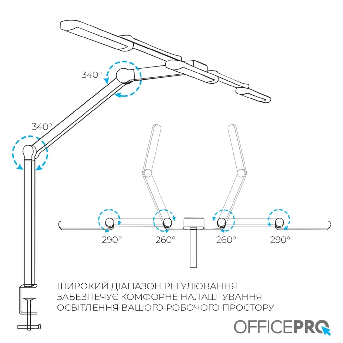 Купити Лампа для монітора OfficePro SL300B Black - фото 9