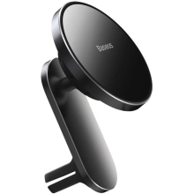 Купить Автомобильный держатель Baseus Big Energy Car Mount Wireless Charger Black (WXJN-01) - фото 1