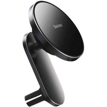 Купити Автомобільний тримач Baseus Big Energy Car Mount Wireless Charger Black (WXJN-01) - фото 1