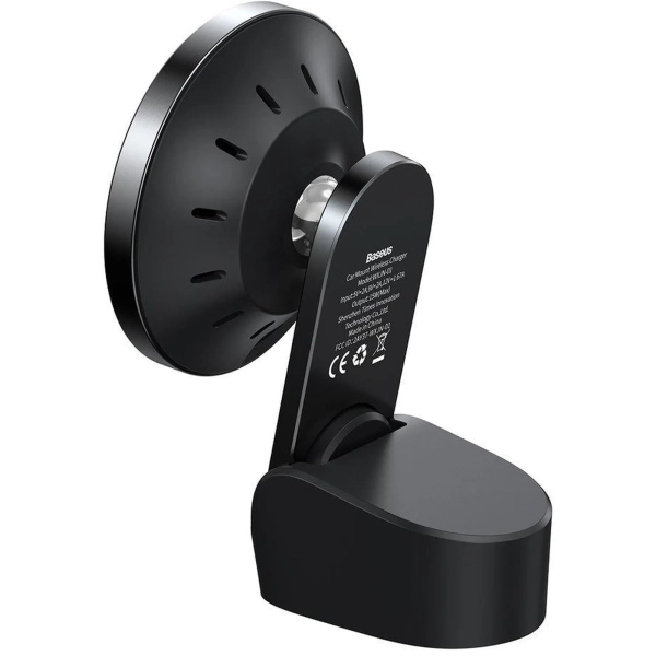 Купить Автомобильный держатель Baseus Big Energy Car Mount Wireless Charger Black (WXJN-01) - фото 5