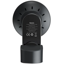 Купить Автомобильный держатель Baseus Big Energy Car Mount Wireless Charger Black (WXJN-01) - фото 6