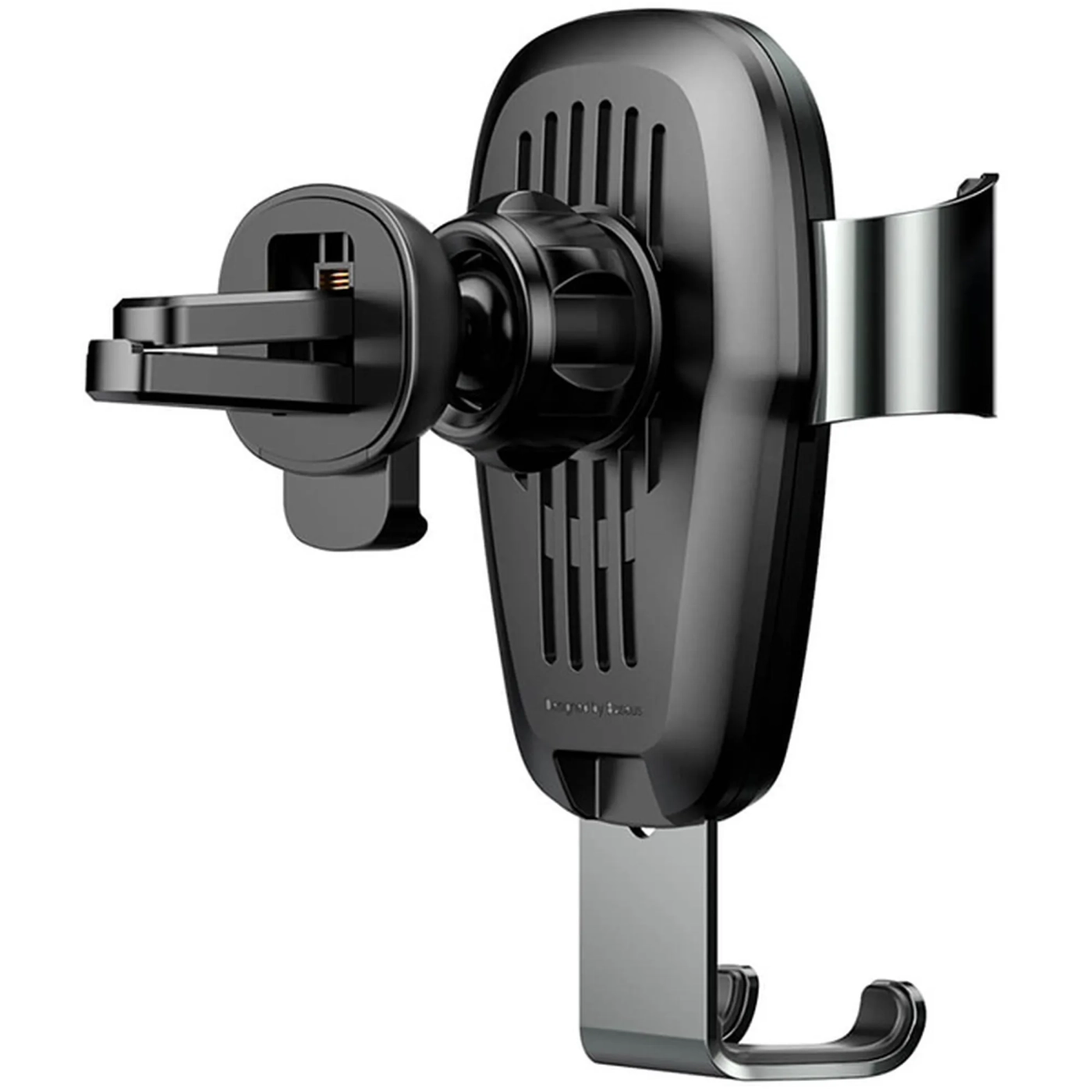 Купити Автомобільний тримач Baseus Metal Gravity Car Mount Wireless Charger Tarnish (WXYL-B0A) - фото 4
